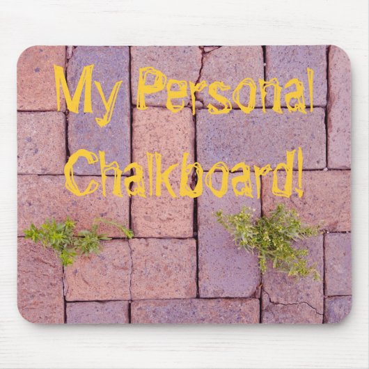 Steine absetzen im Foto für den Gang Mousepad (Vorne)