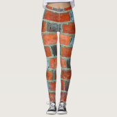 Steine Abstrakt Leggings (Vorderseite)