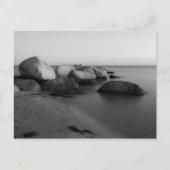 Steine am Meer Postkarte (Vorderseite)
