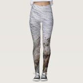 Steine am Strand Leggings (Vorderseite)