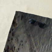 Steine am Strand Strandtuch (Beispiel)