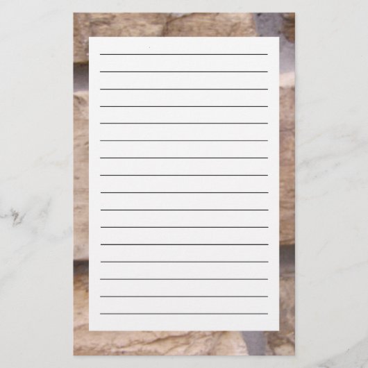 Steine Briefpapier (Vorderseite)