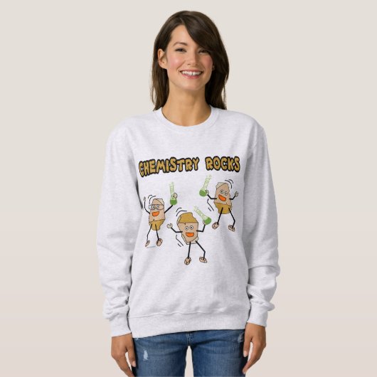Steine der Chemie Sweatshirt (Vorne ganz)