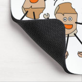 Steine der Steuersaison Mousepad (Ecke)