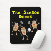 Steine der Steuersaison Mousepad (Mit Mouse)