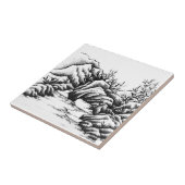 Steine Fliese (Seite)