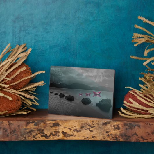 Steine Fotoplatte (Seite)