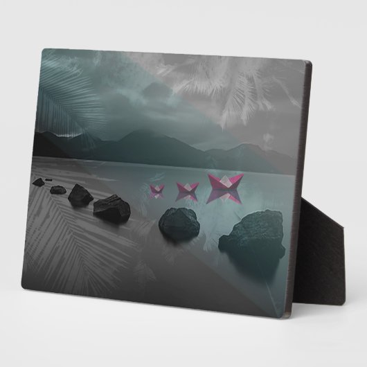 Steine Fotoplatte (Seite)