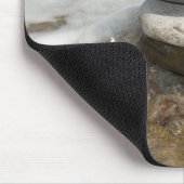 Steine für Meditation, die Balance des Mousepad (Ecke)
