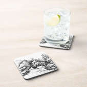 Steine Getränkeuntersetzer (Rechte Seite)