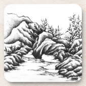 Steine Getränkeuntersetzer (Vorderseite)