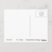 Steine-Hütte, Kerry, Irland Postkarten (Rückseite)