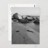Steine im Meer Postkarte (Vorne/Hinten)