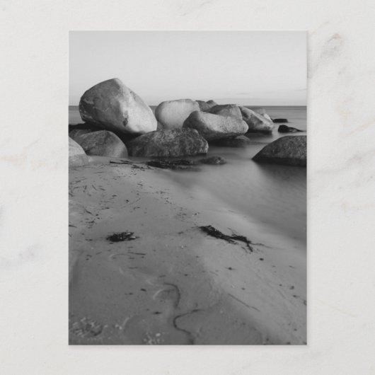 Steine im Meer Postkarte (Vorderseite)