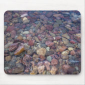 Steine im See am Glacier Nationalpark Mousepad (Vorne)