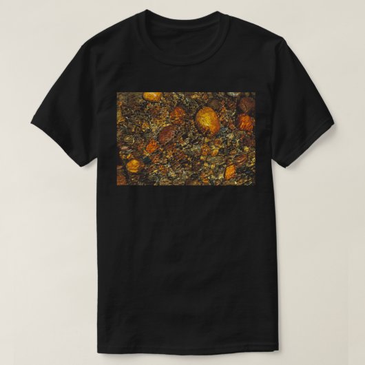 Steine in meiner Naturkunst Passage T-Shirt (Design vorne)