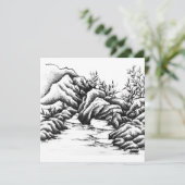 Steine Karte (Stehend Vorderseite)