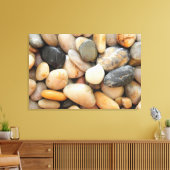 Steine, Kies und Steine Leinwanddruck (Insitu (Wohnzimmer))