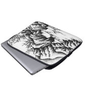 Steine Laptopschutzhülle (Vorne Knopf)