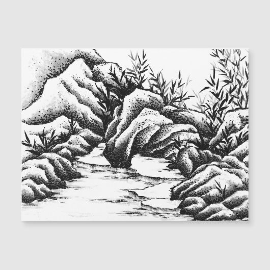 Steine Magnetkarte (Vorderseite)