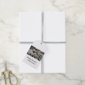 Steine mit Löchern. Made for you with Liebe Geschenkanhänger (Mit Garn)