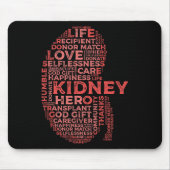 Steine Nierenerkrankung Aufklärung Patienten Überl Mousepad (Vorne)