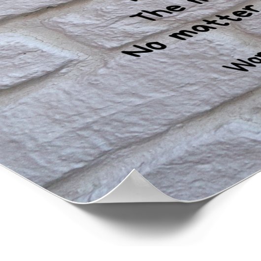 Steine Poster (Ecke)