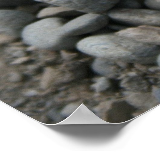 Steine Poster (Ecke)