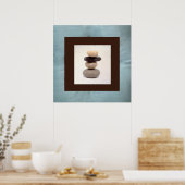 Steine Poster (Küche)