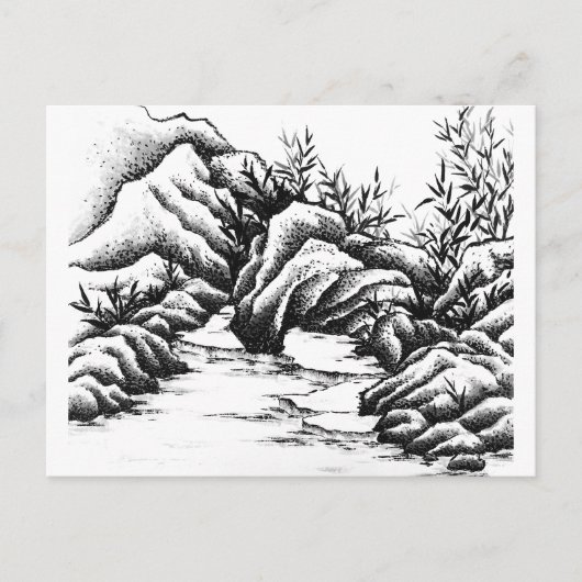 Steine Postkarte (Vorderseite)