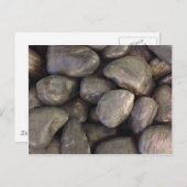 Steine Postkarte (Vorne/Hinten)