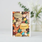 Steine Postkarte (Stehend Vorderseite)