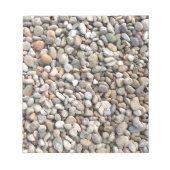 Steine, Steine, Kies Notizblock (Vorderseite)