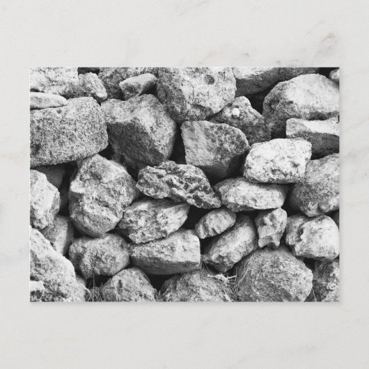 Steine/Steine Postkarte (Vorderseite)