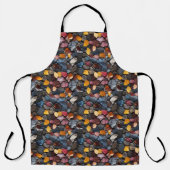 Steine und Blätter Schürze (Vorderseite)