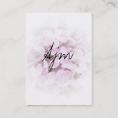 Steine und Blume (Massagetherapie) Visitenkarte (Vorderseite)