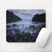 Steine und Felsen entlang der Uferpromenade Mousepad (Mit Mouse)