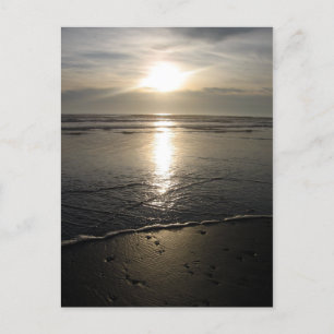 Steine und Sonnenuntergänge Postkarte