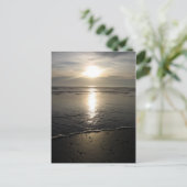 Steine und Sonnenuntergänge Postkarte (Stehend Vorderseite)