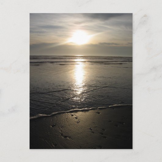 Steine und Sonnenuntergänge Postkarte (Vorderseite)