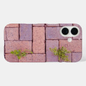 Steine und Unkraut in der Fußgängerfotografie Case-Mate iPhone Hülle (Rückseite (Horizontal))