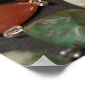 Steine und Winkel Poster (Ecke)