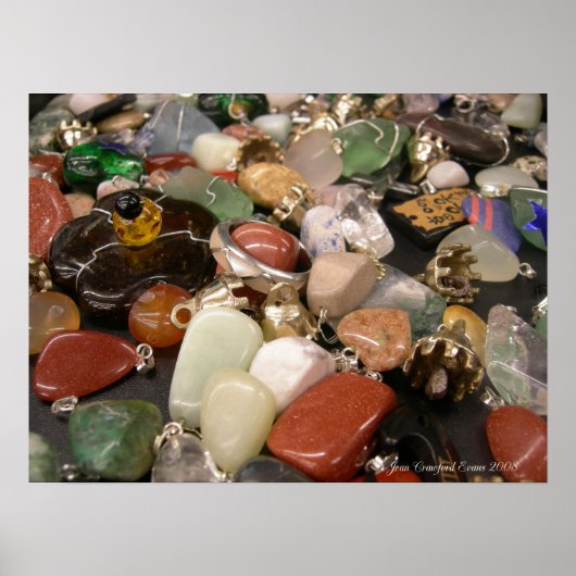 Steine und Winkel Poster (Vorne)