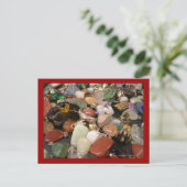 Steine und Winkel Postkarte (Stehend Vorderseite)