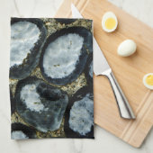 Steine unter Wasser Handtuch (Viertel Falte)