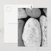 Steine - unterstützend postkarte (Vorne/Hinten)