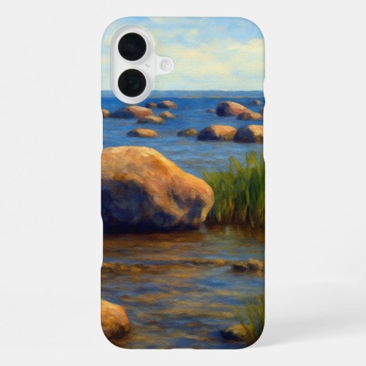 Steine von Vormsi iPhone Hülle (Rückseite)