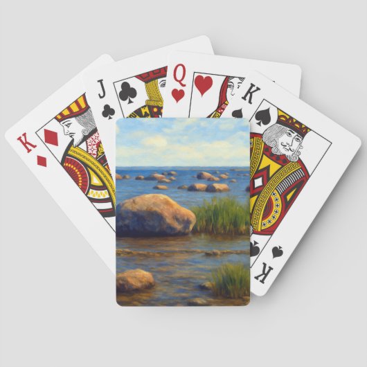 Steine von Vormsi Spielkarten (Rückseite)