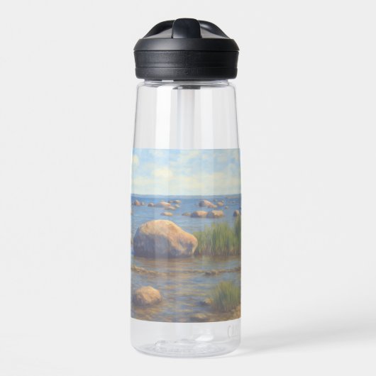Steine von Vormsi Trinkflasche (Vorne)