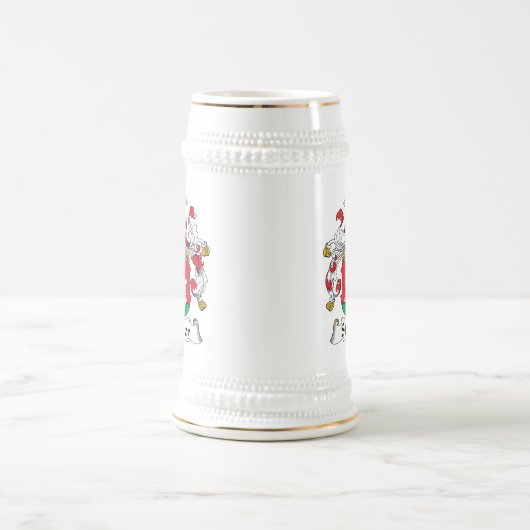 Steiner Familienwappen Bierglas (Mittel)